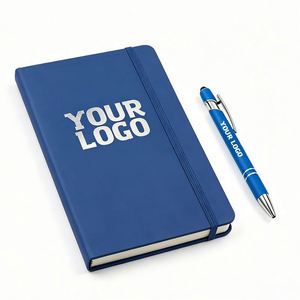 Custom Logo Printing Hardcover Notebook A5 A6 Pu Gift Logo Unique Notebook Journal Planner <b>Book</b> Notebooks Customizable - Product Image 1