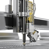 Machine de découpe au jet d'eau CNC de haute précision 37KW pour la fabrication de marbre, de granit et de pierre