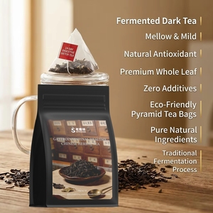 Té Oscuro de Hunan Premium OEM para el Confort Digestivo y el Bienestar del Estómago, Bolsitas de Té Herbal para el Cuidado Gástrico Relajante - Product Image 2