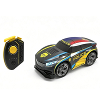 Voiture RC personnalisée 2,4 GHz 4 canaux à changement de voix, fonction d'envoi vocal à une touche, jouet acrobatique pour enfants, son et lumières intérieurs/extérieurs, cadeau