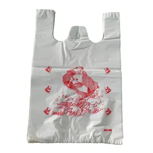 Fast Selling Top Grade Resins White T-Shirt Packaging Plastic Bag With Customized Logo