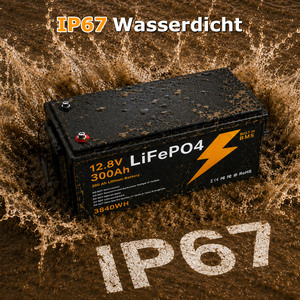 Batterie au lithium 12V 300Ah <span class=keywords><strong>pour</strong></span> entrepôt européen, durée de vie de plus de 15000 cycles à 60 % de décharge profonde, pack de batteries LiFePo4 étanche IP67 - Product Image 5