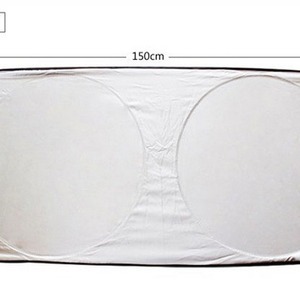 Car Sunshade Front Windshield <b>Shade</b> 150cm Silver Coated Foldable Universal For Car <b>Window</b> Protection Summer Use - Product Image 1