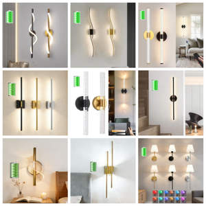 Lámpara de Pared Moderna y Creativa en Forma de Tornillo para Fondo de Sala de Estar, Luz de Pared Acrílica Personalizada de Diseñador para Mesita de Noche - Product Image 3