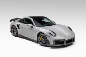 ชุดแต่งคาร์บอนไฟเบอร์แห้งสำหรับ Porsche 992 Turbo S ประกอบด้วยลิ้นกันชนหน้า, ดิฟฟิวเซอร์, สปอยเลอร์, สเกิร์ตข้าง และกันชนสำหรับ 992 Turbo S - Product Image 2