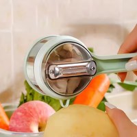 Verdikte Multifunctionele Dunschiller Met Opbergdoos, Groente-En Fruitschiller, Keukenspecifiek Draagbaar Dunschiller