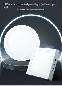 Lámpara de Panel LED Redonda de Superficie para Techo, 12W 18W, Iluminación Comercial Interior, Fabricada en China - Product Image 2