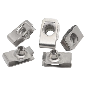 U hình thép không gỉ mùa xuân Nut SUS thẻ khóa kẹp Nut cho xe ô tô và xe máy - Product Image 3