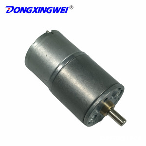 Motor de CC en miniatura Dongxingwei de 32 mm con montaje de brida, imán permanente y escobillas para equipos de automatización - Product Image 1