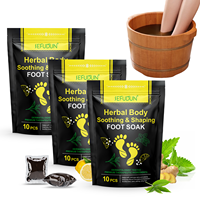 Comprimés de bain de pieds SEFUDUN, favorisent la circulation sanguine, soulagent la fatigue, herbes amincissantes jetables, détoxifiant, pédicure, bain de pieds amincissant pour les jambes
