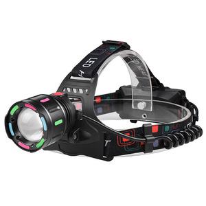 Linterna Frontal LED Recargable con 2 Baterías 18650 para Ciclismo Nocturno, Exploración de Cuevas y Uso en Exteriores - Product Image 5