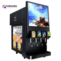 Distributeur d'eau gazeuse Refroidisseur de boissons et carbonateur Fontaine de distribution Machine à cola Réfrigérateur potable Distributeur de jus Soda