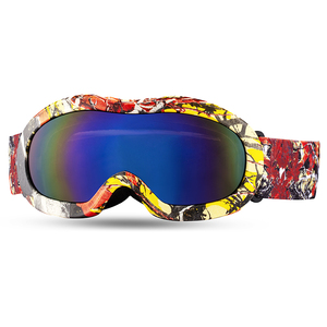Winter Skiing Magnetic Ski Goggles Anti-fog Snowboarding UV protection Custom <b>Bracket</b> Ski Goggles - Product Image 4