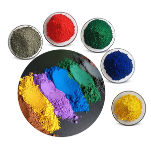 Xuang nhà máy giá vô cơ sắc tố tự nhiên Fe2O3 Oxit sắt sắc tố> 95% nội dung 99% nhuộm màu sức mạnh cho lớp phủ sắc tố - Product Image 2