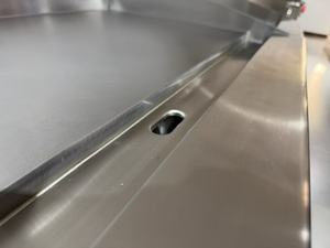 OUTE Piastra Professionale a Gas da 36 Pollici con 3 Bruciatori, Altezza Regolabile, Risparmio Energetico, Supporto a Gravità per Ristoranti - Product Image 5