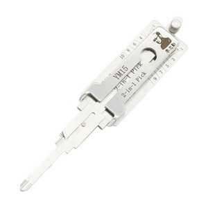 Ym15 2 في 1 اختيار وفك تشفير تلقائي Kw1 Kw5 <span class=keywords><strong>Am5</strong></span> R52 Te2 <span class=keywords><strong>Lishi</strong></span> M1 لباب المنزل - Product Image 2