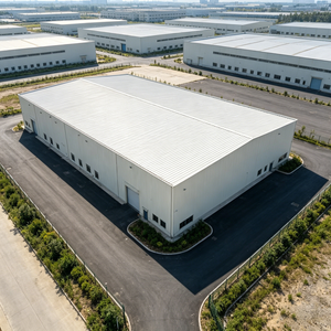 Magazzino Prefabbricato Moderno in Acciaio Zincato ad Alta Resistenza, Ignifugo, Anticorrosione ed Ecologico per Logistica e Stoccaggio - Product Image 3