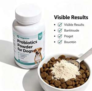 Probiotiques OEM pour chiens - Soutien immunitaire, hypoallergénique, soin de la digestion sensible, formule à l'huile de poisson, compléments alimentaires pour chiens, soin de l'intestin et de la digestion - Product Image 1