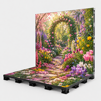 Panneaux de sol interactifs LEDTAO P3.91 Écran LED couleur pleine pour une salle LED immersive 3D