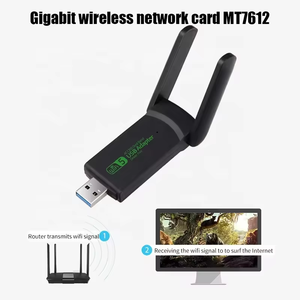 Adaptador WiFi AC1300 USB3.0 <span class=keywords><strong>MT7612U</strong></span> de Doble Banda 2.4G 5.8G, Receptor WiFi sin Controlador para Laptop, Tarjeta de Red para Win7/8/10/11 - Product Image 6