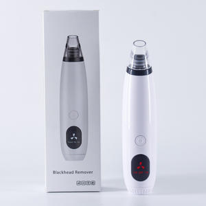 Appareil <span class=keywords><strong>d</strong></span>'aspiration sous vide pour points noirs et comédons, type batterie OEM, électrique, noir - Product Image 6