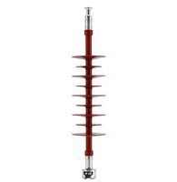 Isolateur composite en caoutchouc de silicone FXBW4-35KV-70, isolateur de suspension