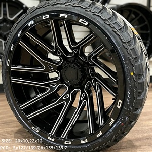 Rueda Cóncava Profunda 20x10 22x12 6x139.7 6x135 5x127 Certificación JWL Negativa para F150 Navara Bronco Ranger Silverado Chevy GMC - Product Image 1