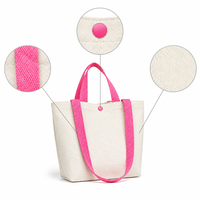 Sac fourre-tout personnalisé en coton et toile recyclée, vente en gros, écologique, réutilisable, sac promotionnel, fabricant OEM, usine