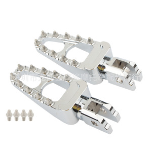 ที่พักเท้าอะลูมิเนียมอัลลอยด์ CNC สำหรับฮาร์เลย์ 18-20 ชุดแปลงระบบกันสะเทือนแบบเต็ม ป้องกันการลื่นไถล ชุดควบคุมมอเตอร์ไซค์ด้านหน้าและด้านหลัง - Product Image 4