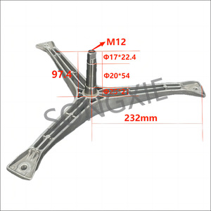 Trípode para Lavadora XS-77008 de Acero Inoxidable, Accesorio Resistente para Carga Frontal - Product Image 2