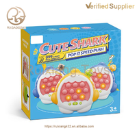 Jeu éducatif Montessori anti-stress pour enfants, jeu de mémoire LED, autres jeux sensoriels, jeu de bulles à pression rapide, jouet électronique Pop Fidget