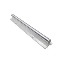 2 rails linéaires ouverts de 20 mm, longueur 1000 mm et 4 glissières à roulement à billes, kit de guidage en aluminium pour routeur CNC