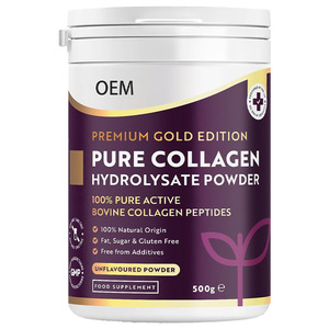 Poudre de collagène instantanée Amazon avec acides aminés 500g, densité osseuse améliorée, poudre de protéines OEM - Product Image 5