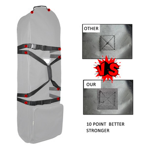 900D Thickened Single Layer Golf <strong>Bag</strong> with Zipper Waterproof Travel Aircraft Shipping Ball <strong>Bag</strong> Includes <strong>Rain</strong> Cover - Product Image 4