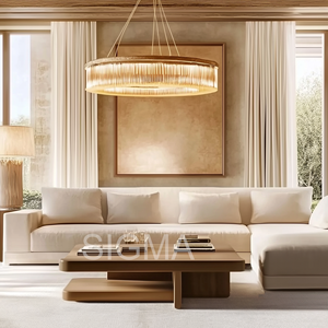 इतालवी अतिसूक्ष्मवाद मास्टर डिजाइन टिकाऊ आरामदायक सोफे अनुदैर्ध्य कमरे के अपार्टमेंट के लिए अनुकूलित मॉड्यूलर - Product Image 2