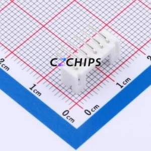 W2001100-6PW2113 Wire-to-Board Pin Header Bent Lead Through Hole,P=2mm Connector 1x6P 2mm Right Angle Insert PH - Product Image 2