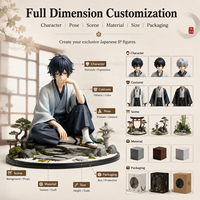 Figurine d'Anime Masculine de Style Japonais Personnalisée de Haute Qualité MEIYAN, Modèle de Dessin Animé, Figurines de Collection d'Anime, Figurine d'Action en Résine PVC ODM