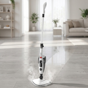 Mopa de Vapor Triangular Combinada de 1500W con Cepillos Dobles, Diseño Compacto con Enrollador de Cable para Uso en Coche y Hogar, Alta Temperatura - Product Image 6