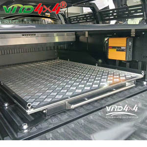 Plateau coulissant en acier inoxydable VRD4X4 pour camionnette, plateau de camion, plateau coulissant pour benne de camion, extension complète, chargement lourd - Product Image 5