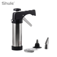 Offre Spéciale Cookie Outil Biscuit DIY Extrudeuse Presseur Machine Cookie Presse Pistolet Ensemble Biscuit Maker Gâteau Faire Décoration Pistolet