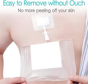 YOJO YJ-SP Venda Adhesiva Transparente para Heridas, Protector de Película Antiadherente, Almohadilla Central Impermeable para Ducha - Product Image 3