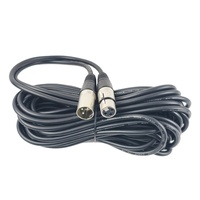 Noyau de cuivre XLR mâle à femelle câble amplificateur mélangeur câble 48V condensateur Microphone câble