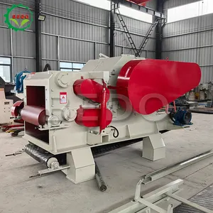 Factory Manufacturing Wood Chopper Wooden Cutter Machine Tree Branch Drum Chipper Equipment For Sale