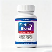 Capsules de mélange pour la fertilité OEM/ODM : L-Carnitine, Acide Ferulique, Zinc, Sélénium, Vitamines B – Complément de soutien à la santé de la fertilité