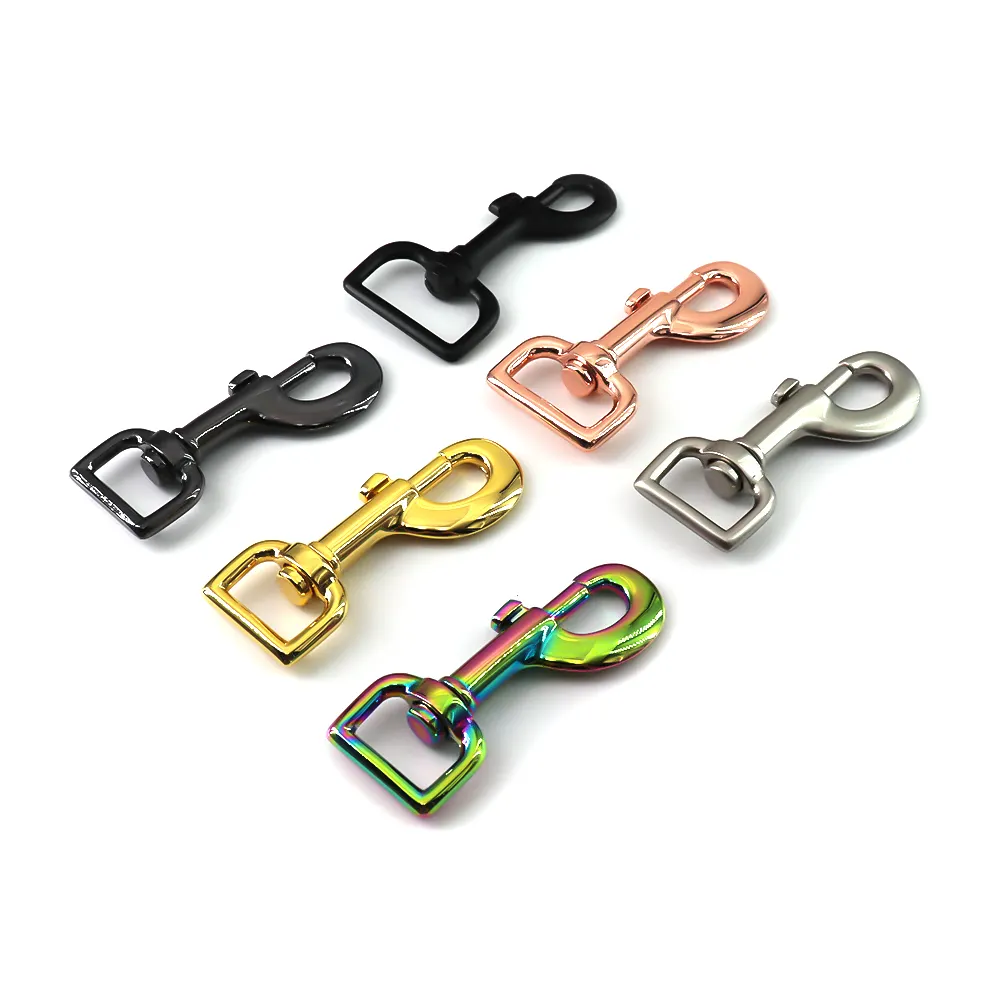 Wholesale Chrome Dog Leash Hook Lanyard Snap Hook Keychain Lobster Clasp For Lead Clip
