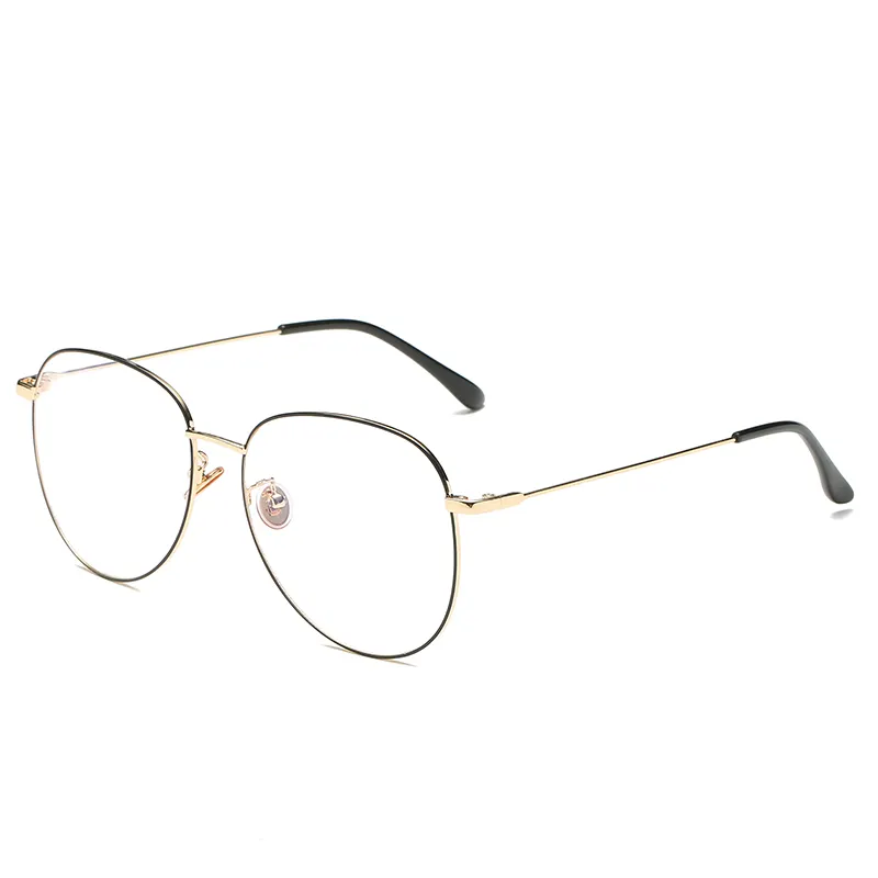 Lunettes de vue Diverso lunettes optiques rose incubateur hommes optique noir feu automne premières lunettes en métal