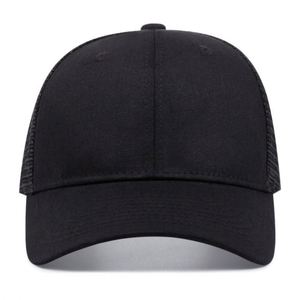 2024 Spring Fall Autumn New Wholesale Baseball Cap Custom logo 6 Panel Two Tone Color Mesh Trucker <b>Hat</b> - Product Image 2