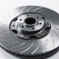 Disque de frein léger en acier inoxydable à fentes ventilées, faible bruit, anti-décoloration, technologie EDM pour voitures électriques et véhicules électriques neufs (NEV)