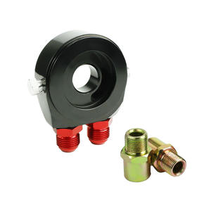 Adaptateur de filtre à huile en aluminium pour modification automobile, avec interface AN10/AN8 - Product Image 3