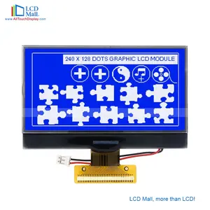Hot Selling 240x128 Dots Graphic Lcd Display Module LCD Panel 240*128 LCM Screen